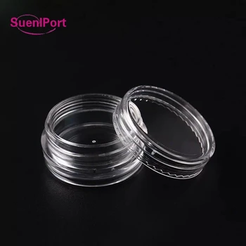 

Sune l Port 50pcs Nail Art Box Clear Empty Nail Art Tip Glitter Boxes Storage Nail Art Rhinestone Case Organizer Jewelry Holder