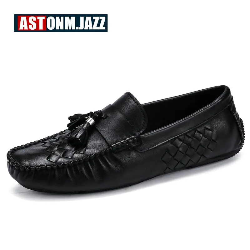 branded leather casual shoes