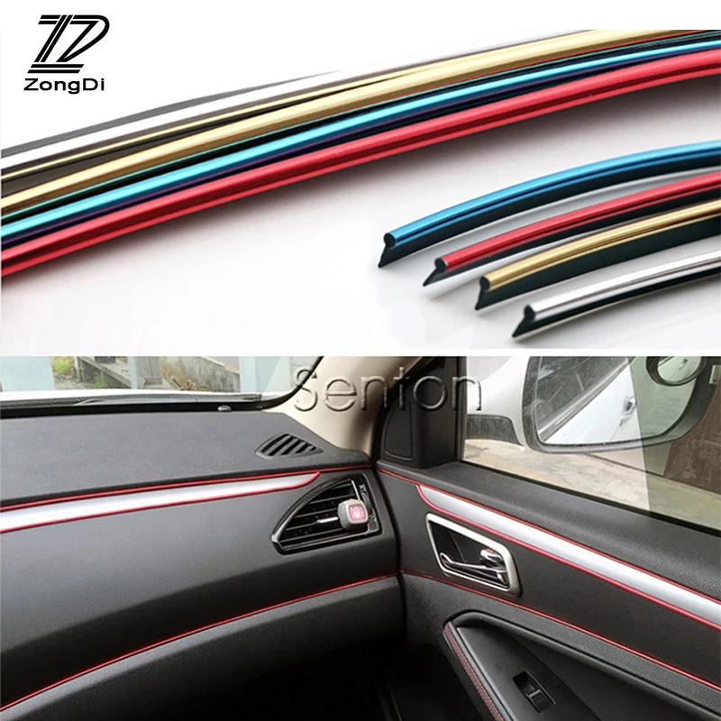 

ZD 5M 3D Car Automobiles Decoration Trim Crash For Hyundai Tucson 2017 Solaris ix35 i30 Suzuki Swift Mitsubish ASX Accessories