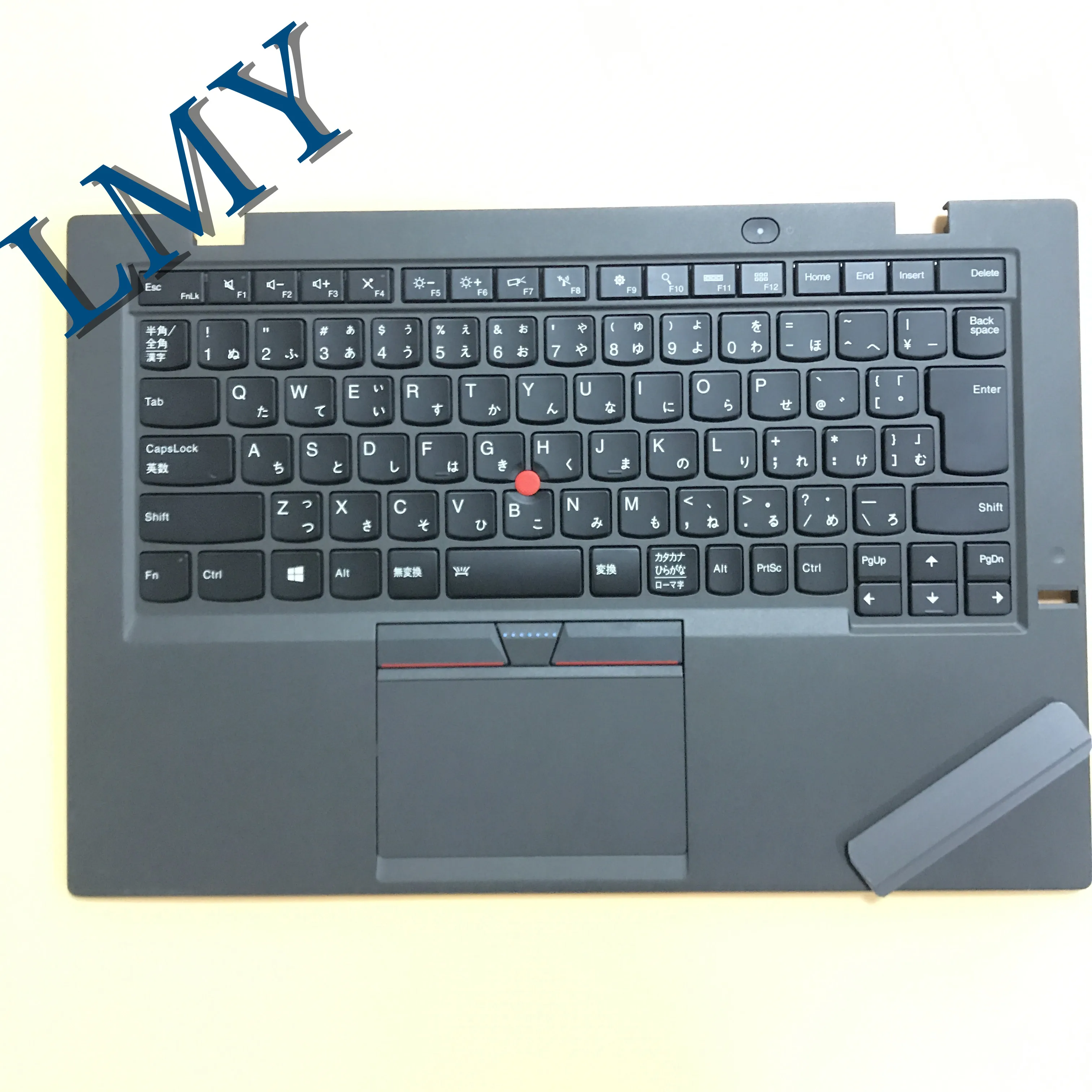 

For Lenovo ThinkPad X1 Carbon 3rd 2015 JA JP Backlight Keyboard Bezel Palmrest Cover /w TP Speaker Power Button Assembly