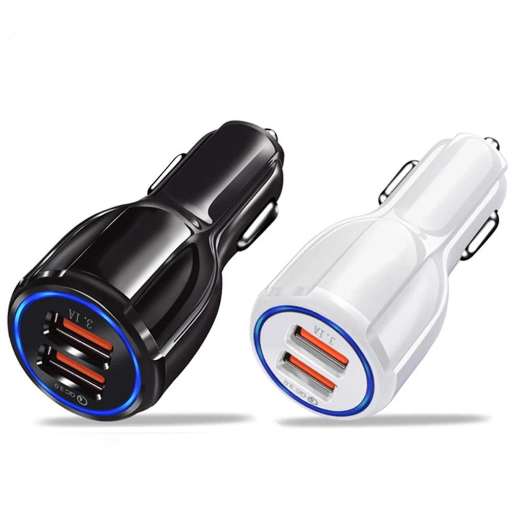 5 В/9 В/12 в 3 1 А двойной USB прикуриватель умный адаптер для быстрой зарядки
