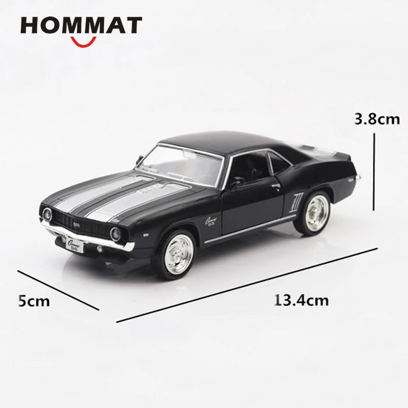 HOMMAT 1:36 Chevrolet Camaro SS модель автомобиля литой Сплав литье под давлением Игрушечная