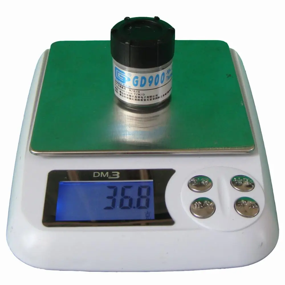 Термопроводящая паста GD900 вес нетто 0 5/1/3/4/7/15/30/100/150 г термопроводящая пластырь