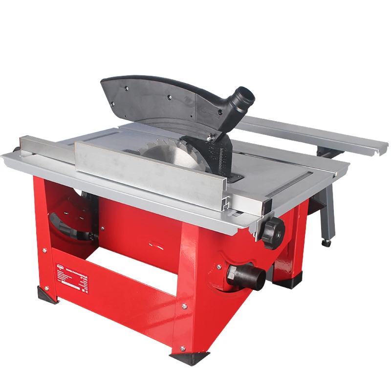 Woodworking Table Saw Multi-function Precision Angle Adjusting Miter Saw Cutting Machine Woodworking Electric Saw 900W JF72101