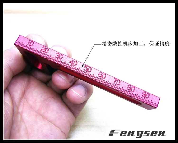 100 мм Точность Деревообрабатывающие инструменты пики L-мини зажим квадратный squre minisquare