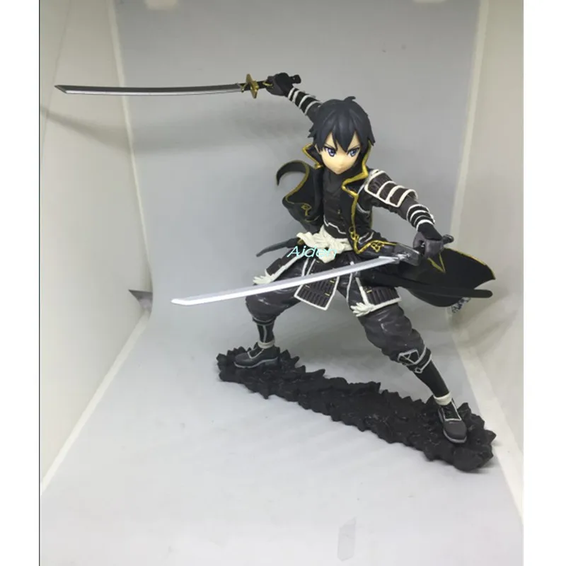 

7" Sword Art Online The Fourth Generation Kirigaya Kazuto Samurai Version PVC Action Figure Collectible Model Toy BOX 17 CM B5