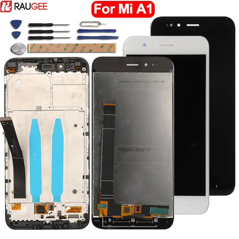 For Xiaomi MiA1 Mi A1 LCD Display+Touch Screen High Quality New Digitizer Screen Glass Panel For Xiaomi Mi A1 Mi5X Mi 5X lcd