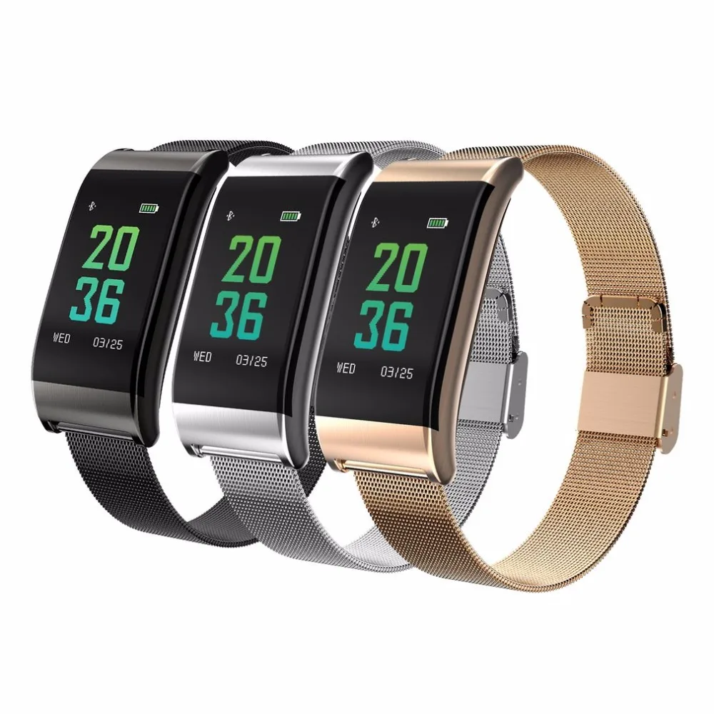 

Smart Bracelet B23 Metal IP67 Fitness Smart Watch Activity Tracker Smart Band Heart Rate Blood Pressure for IOS Android