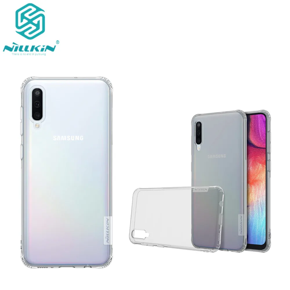 

Tpu case For Samsung Galaxy A50 NILLKIN Nature clear TPU Ultra Thin Case For Galaxy A50 Soft Back cover case