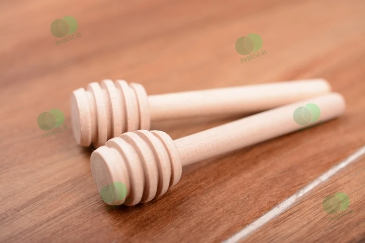 

8cm Length Mini Household Solid Wooden Jam Stirring Rod Honey Dipper Muddler Honey Sticks 2000pcs/lot