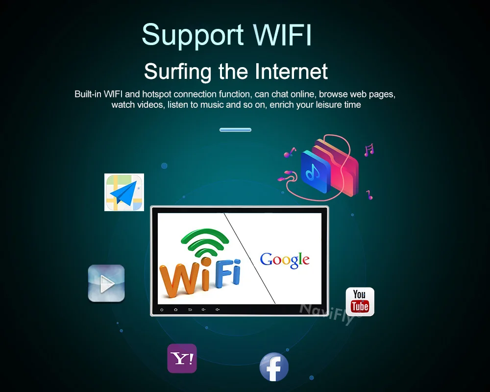 Clearance NaviFly Tesla style IPS Screen Auroradio GPS navigation Android 8.1 Car multimedia player for Ford FOCUS 2012-2017 18