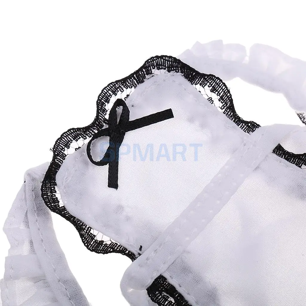1/6 Scale Female Maid Servant Girl Apron Woman Clothes for 12 inch Action Figures DIY Doll Accessories