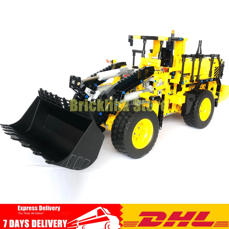 

NEW LEPIN 20006 technic series 1636pcs Volvo L350F wheel loader Model Building blocks Bricks Compatible with 42030 Children Gift