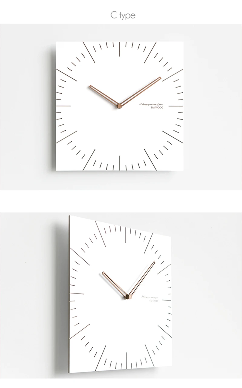  Digit Watch Wall 3d Wall Watch Wood Vinil Clock Silenciador Airsoft Screen Separators Kingdom Hearts Kids Room Clock Home (8)