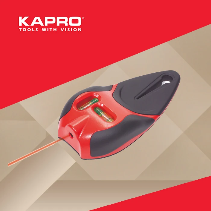 

Free Post Kapro 810 Prolaser mini line laser with Nail and Gripper for Aligning panels, tiles and wall coverings
