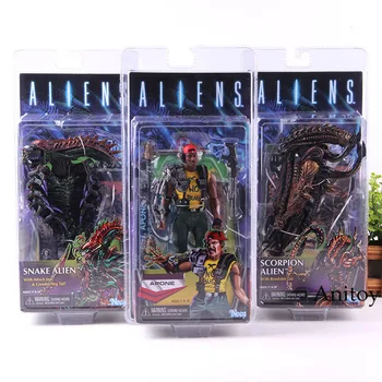 

NECA Predator Action Figure Snake Alien Apone Scorpion Alien PVC Collection Model Toy Decoration Doll