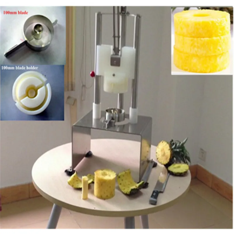 

Best selling pineappling skin peeler and core removing machine ZF