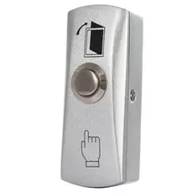Stainless Steel Door Exit Release Push Button Home Switch Panel Part of Access Control system