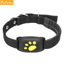 Petshy Pet gps трекер собака кошка водостойкий gps Функция обратного вызова зарядка через usb gps трекеры умный анти-потеря ошейник для домашних животных