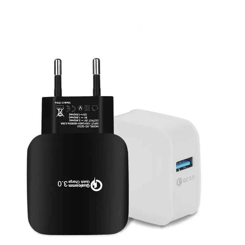 

QC 3.0 USB Charger For iphone Charger LED Display 5V 3A Fast Charging Wall Charger For iPhone Samsung Xiaomi Max 2.4A Charge