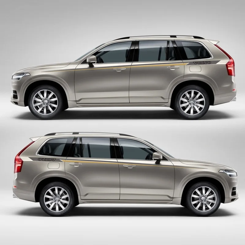Автостайлинг TAIYAO Спортивная Автомобильная наклейка для volvo XC90 автомобильные
