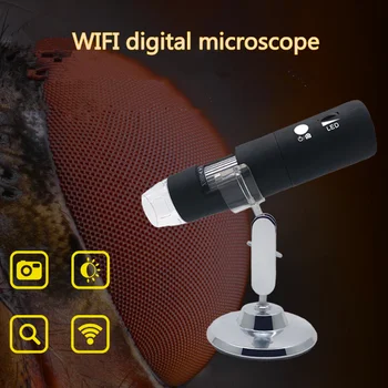 

WIFI Magnifier Jewelry and Jade 1000 Times Skin Hair Cell Phone Microscope ENT Examination Video Microscope PCB Electronics