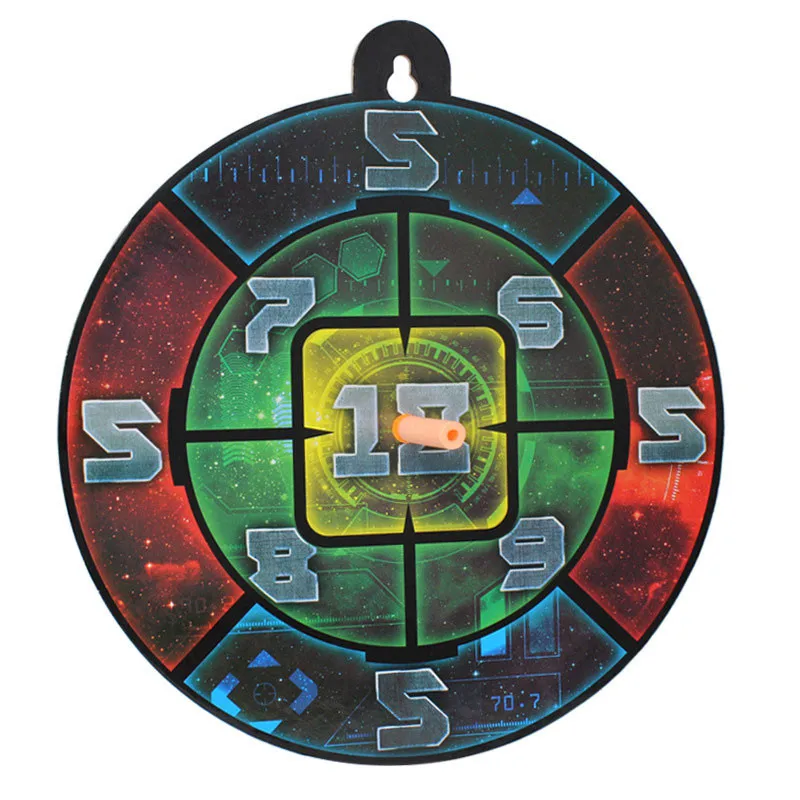 Safety Soft Bullet Dart Board Sucked Type Toy For Nerf GunTarget Accessories For All Soft Bullet