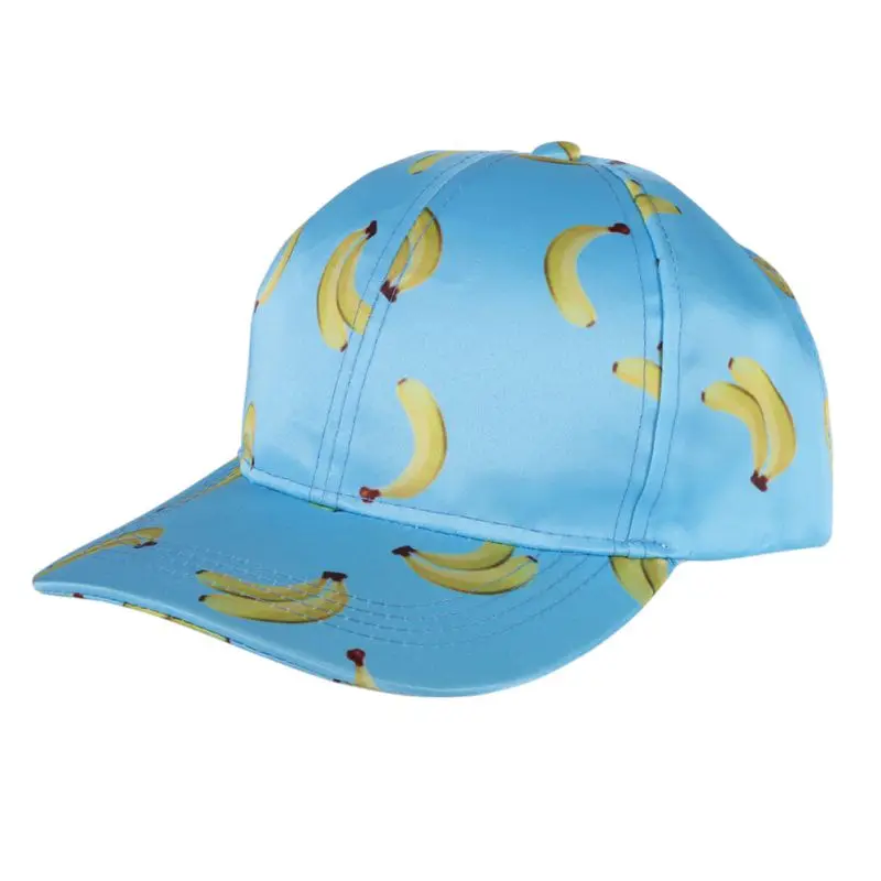 Открытый Для женщин Для мужчин банан колпачок шапка с рисунком Кепка-козырек шапка бейсболка кепка - Цвет: Небесно-голубой