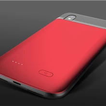 Чехол для аккумулятора 5000 мАч для iPhone 6, 6s, 7, 8 Plus, 5,5 дюймов, перезаряжаемый Расширенный аккумулятор, устойчивый к царапинам, чехол для аккумулятора