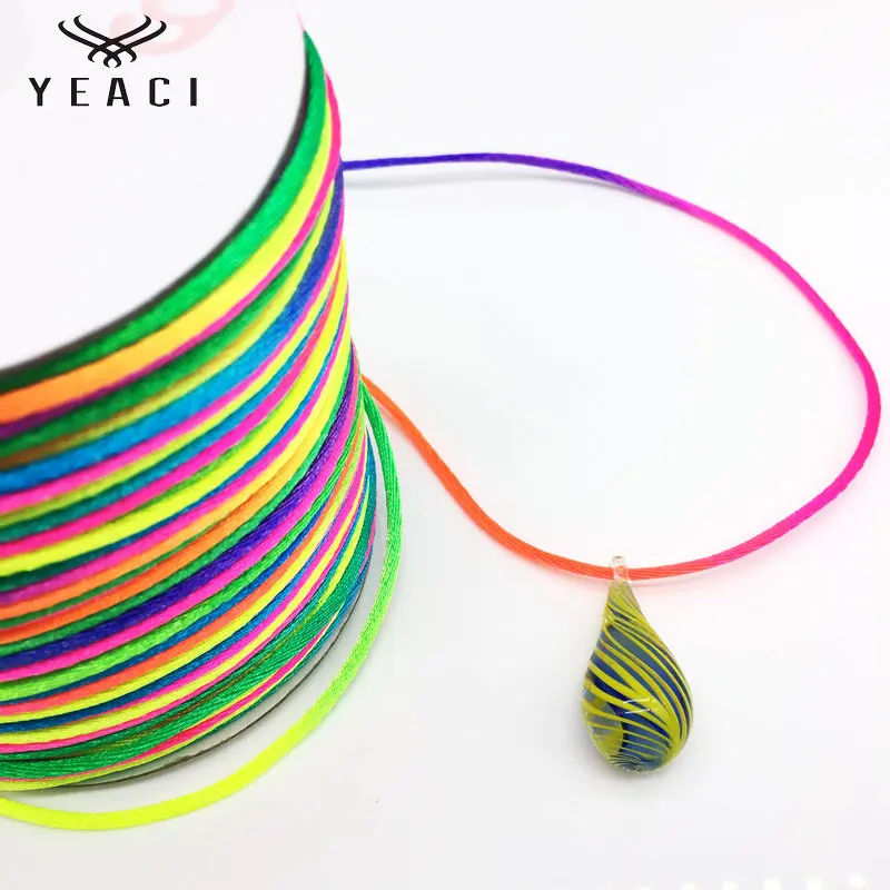 Beads 90M 0.2cm Nylon Bead Cord Chinese Knot Cord/String, Jewelry Cord