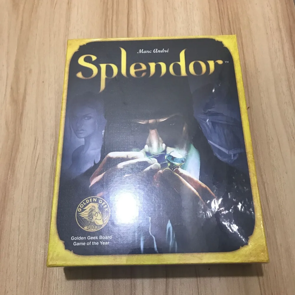 Splendor настольная игра семейное развлечение карточные игры рождественские новогодние игрушки образовательная тема английский Крытый боковой стол Вечерние