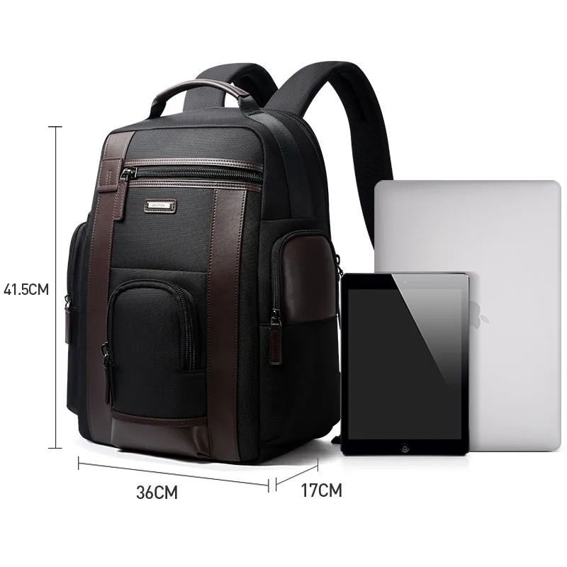 BOPAI nuevo negro Multi bolsillo hombres Mochila de Nylon sólido hombres plástico Mochila bolsas convenientes de carga USB Mochila Mujer