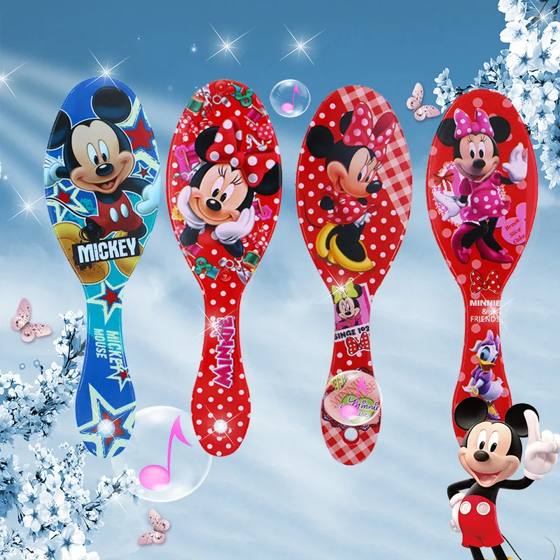 Disney beauty модные игрушки вьющиеся волосы игрушки щетка расчески мультфильм Замороженная Принцесса Детская воздушная подушка антистатические игрушки пластинки