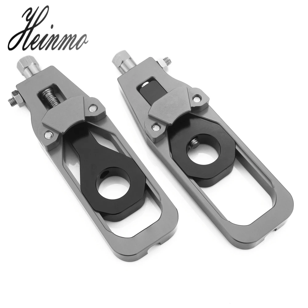 For Kawasaki Z900 Z 900 2017  Motorcycle Rear Axle Spindle Chain Adjuster Tensioner (3)