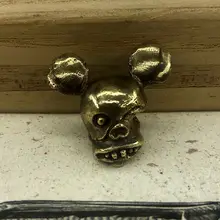 EDC нож бусины латунь зомби шнурок с Микки Маусом шарик Паракорд нож инструмент DIY кулон#103