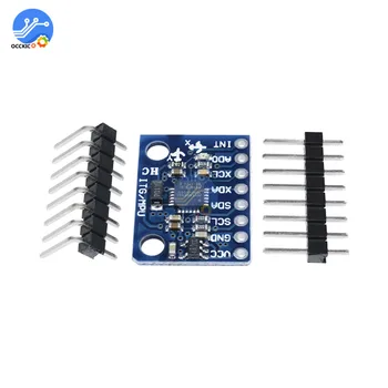 

GY-521 GY521 GY 521 MPU6050 Module 3 Axis Analog Gyro Sensors + Accelerometer ICC transmission for arduino DIY KIT 3-5V Power