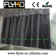 Свадебная фоновая занавеска с кружевом, 2X3 метра, мягкие Свадебные Декорации для свадебной сцены