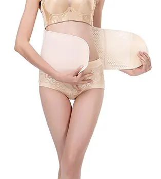 

Breathable Elastic Waist Trimmer Abdominal Binder Post-pregnancy Belly Band Tummy Compression Postpartum Postnatal Recovery