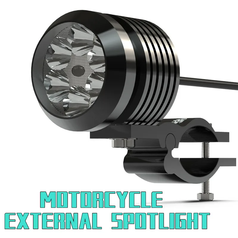 

Motorcycle LED Headlight 12V 10W 35W Motorbike Driving Spotlights Headlamp Moto Spot Head Light Lamp For Yamaha Honda BMW