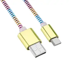 Сильный тип_ c USB кабель для зарядного устройства Плетеный жесткий кабель для передачи данных зарядный кабель дропшиппинг Apr 6