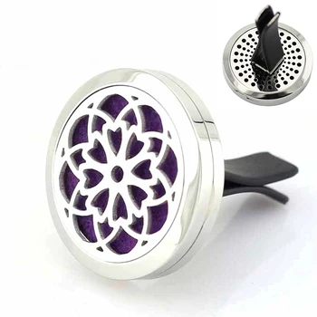 

30mm Stainless Steel American Fashion Car Essential Oil Diffuser Aromatherapy Perfume Diffuser