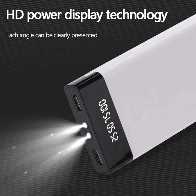 Power Bank 30000mAh Мобильный повербанк 2LED цифровой дисплей портативное зарядное устройство Внешняя батарея для iPhone6 для xiaomi горячие продажи