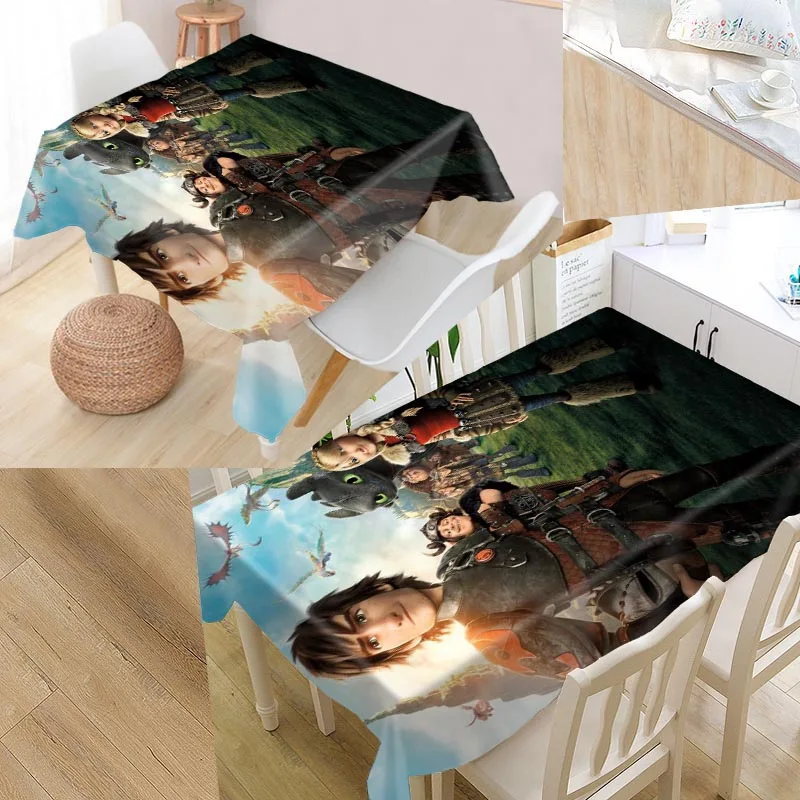 train table with cover