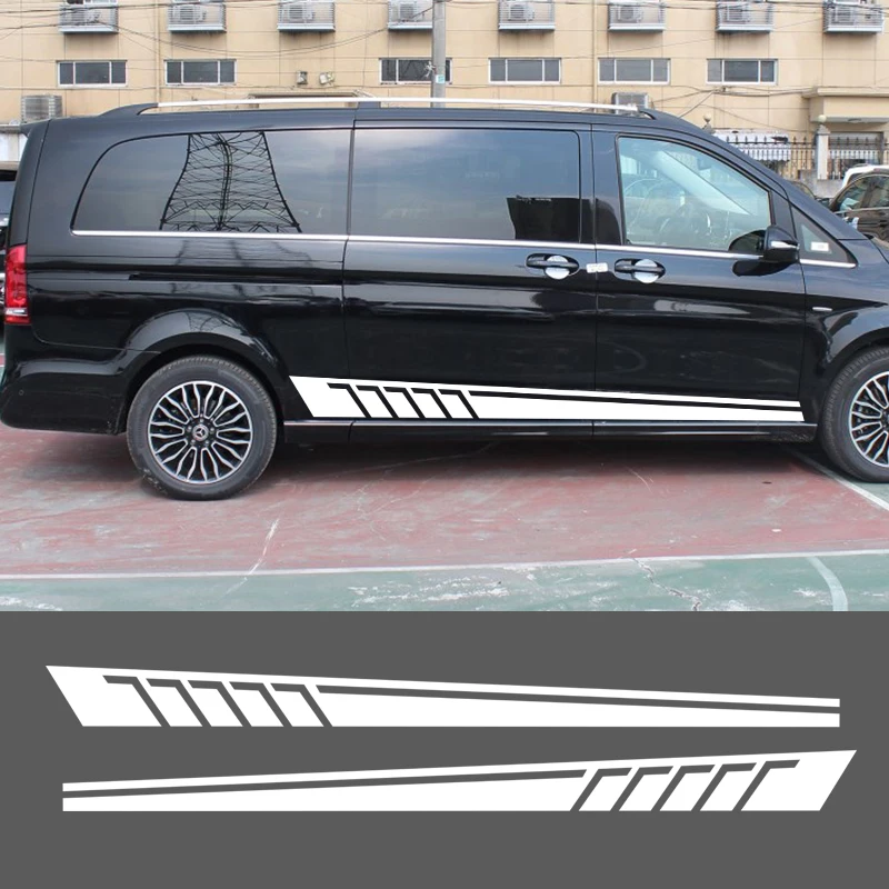 1 пара 2 шт. виниловые наклейки для Mercedes C Class Vito Viano|Наклейки на автомобиль| |