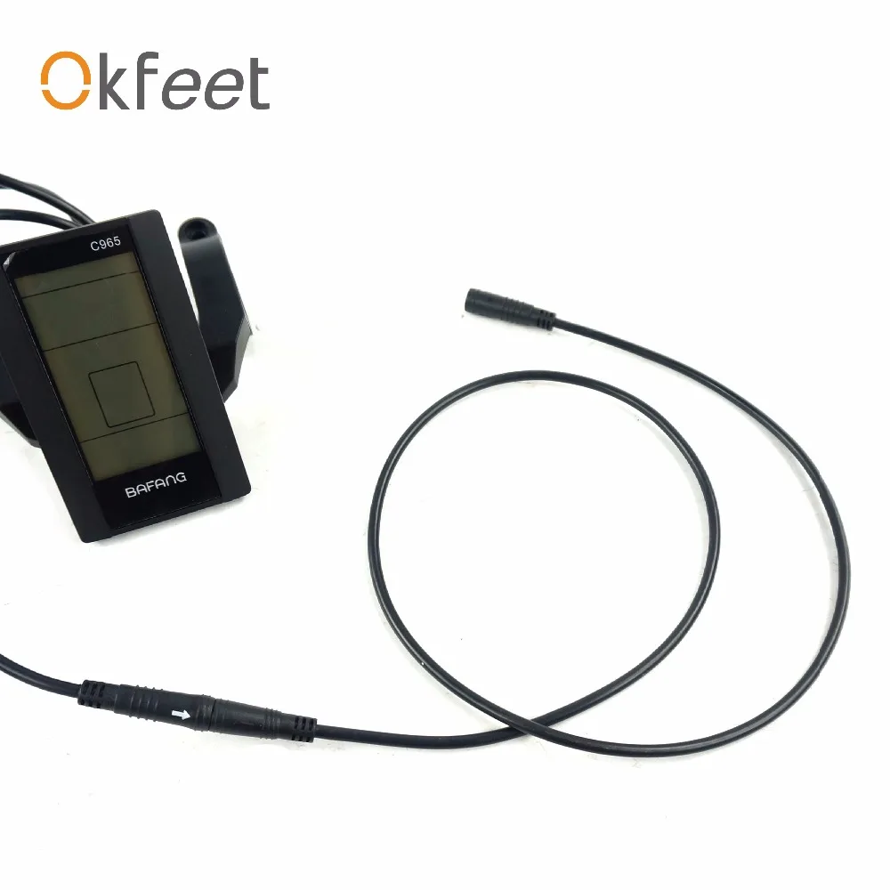 

Okfeet Bafang BBS01 BBS02 BBSHD LCD Display Extension Cable 5pin waterproof