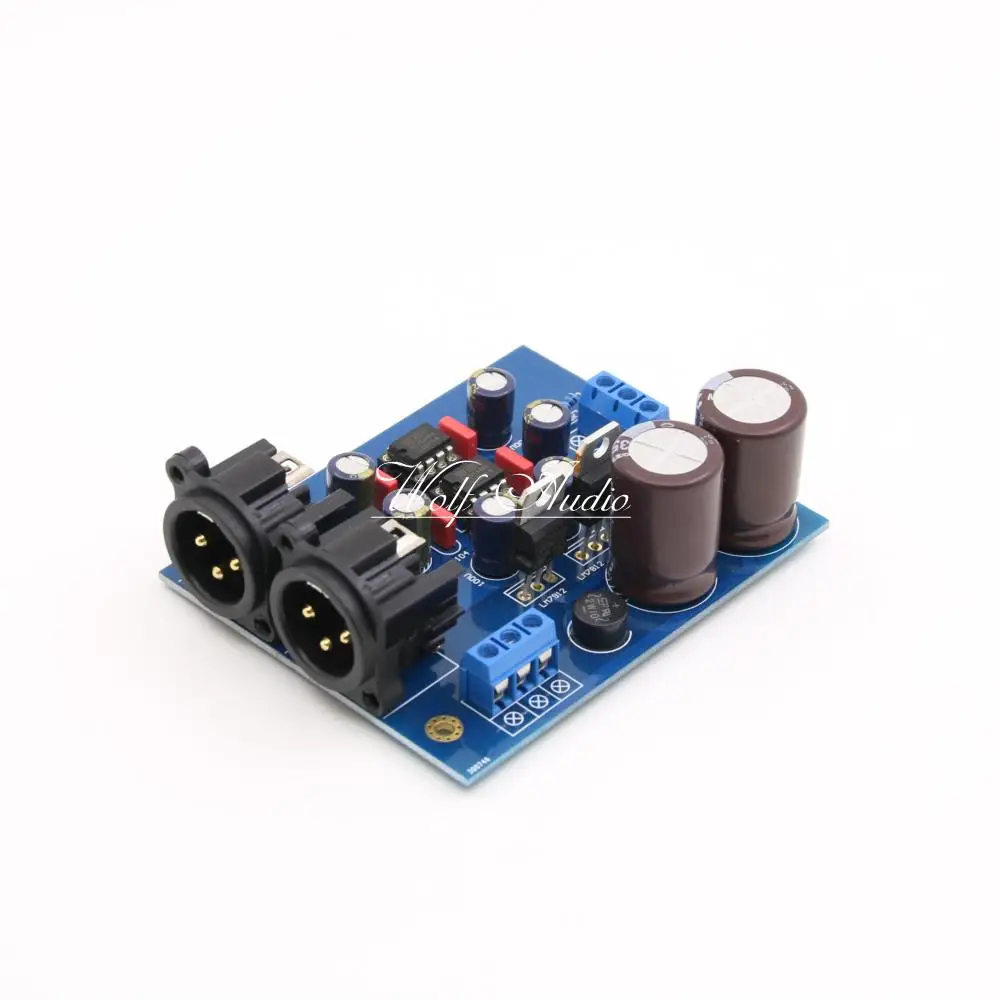 

Assembled HiFi Stereo DRV134PA Dual-channel Single-ended to Balance Power Amplifier Board
