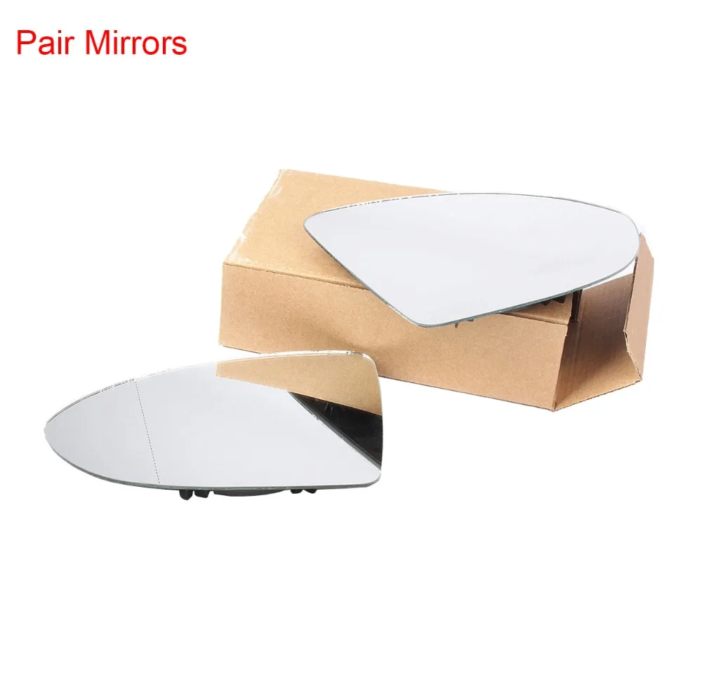 Front Left Right Side Wing Mirror Glass With Heated For VW Golf MK7