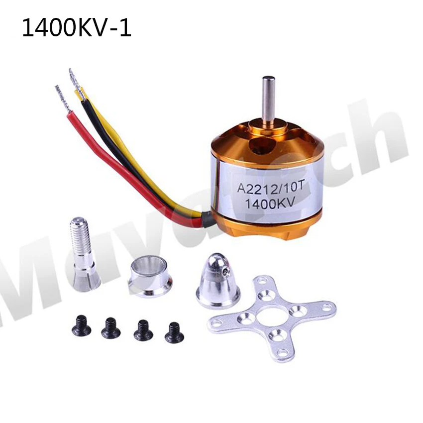 1 шт. A2212 безщеточный 1000KV 1400KV 2200KV для RC Самолет multi-вертолет бесколлекторный двигателя