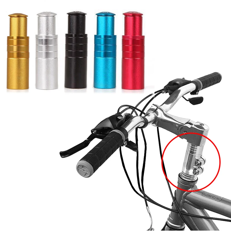 

2018 New MTB Bicycle Mountain Bike Handlebar Fork Stem Riser Rise Up Extender Extension Heads Up Adaptor Durable Bicycle Parts