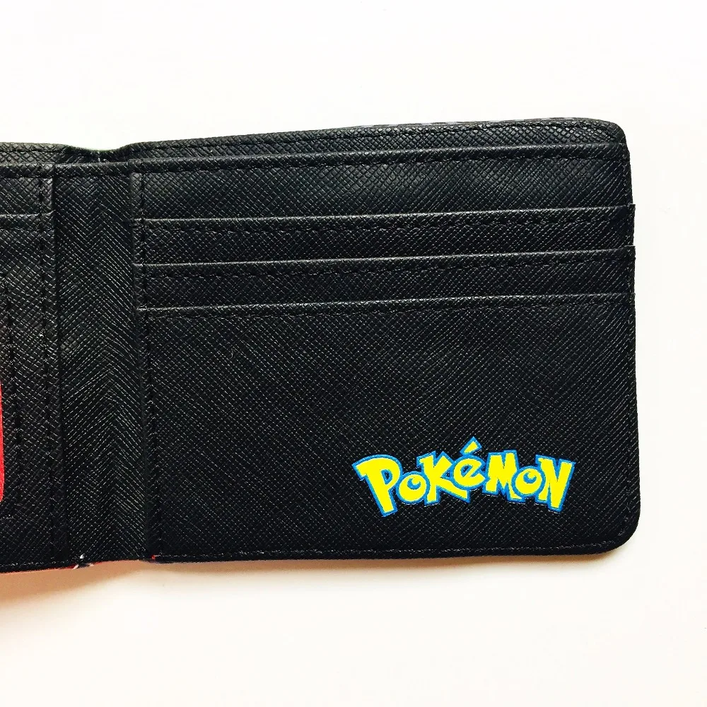 Аниме Пикачу Бумажник игры Pokemon кошелек подарок для мальчика девочки дети
